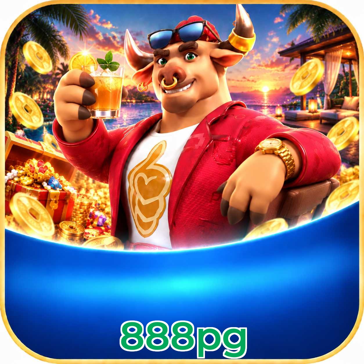 Aplicativo 888pg para Android e iOS com interface completa